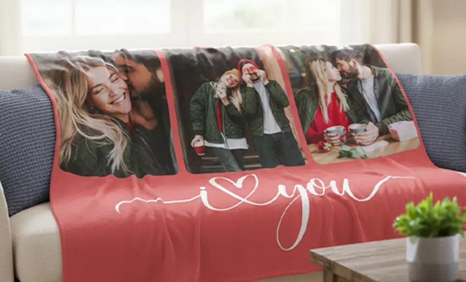 Custom Photo Blankets in Fleece or Premium Plush - Up to 64% Off by SignaturePrintLab