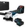 Image 1: Wiederaufladbarer Winkelschleifer mit 2 Akkus