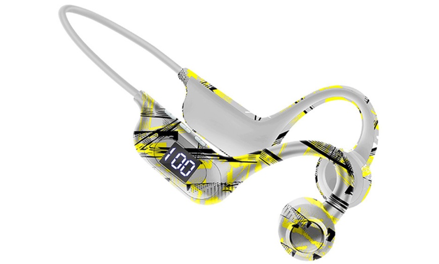 Image 9: Bluetooth Bone Conduction Headphones