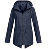 Image 13: Women's Lightweight Zip-through Hooded Windbreaker Jacket