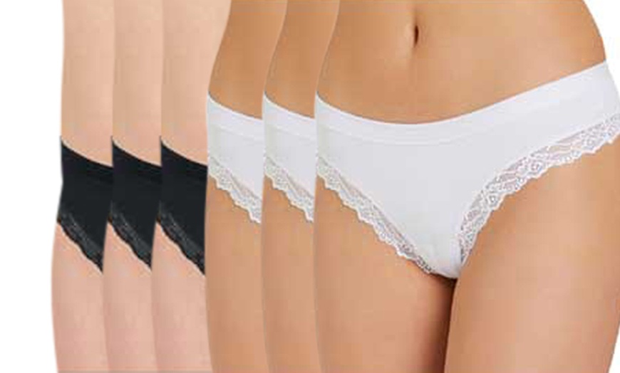 Image 13: Pack di 6 culotte, slip o perizoma Intimami