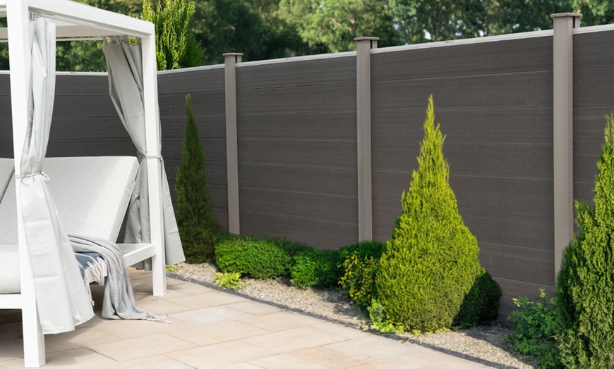 Image 3: Home Deluxe WPC-Sichtschutzzaun CALLADO