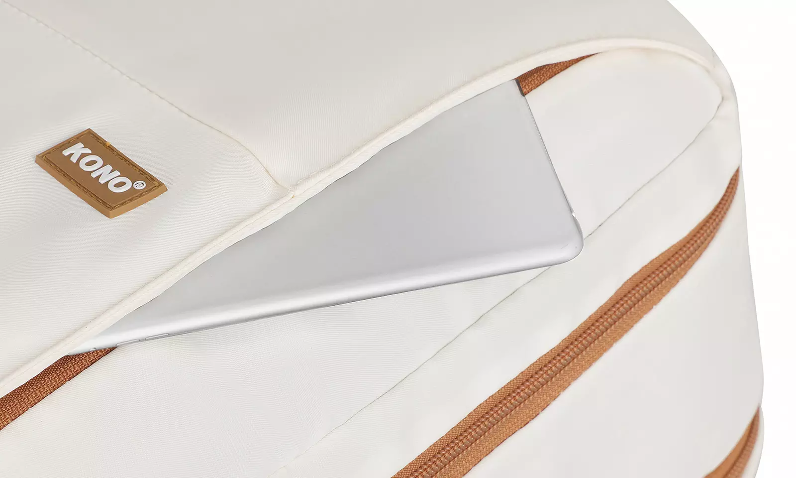 KONO Laptop-Rucksack mit USB-Ladefunktion