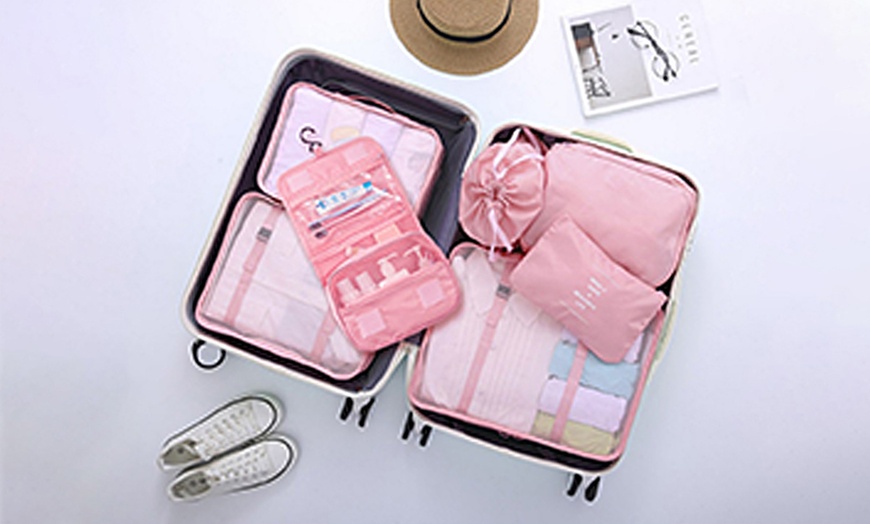 Image 15: 7Pcs Travel Packing Organizers