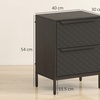Image 19: HOMCOM Fabric Drawers