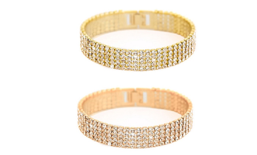 Image 6: Bracciale tennis pavè