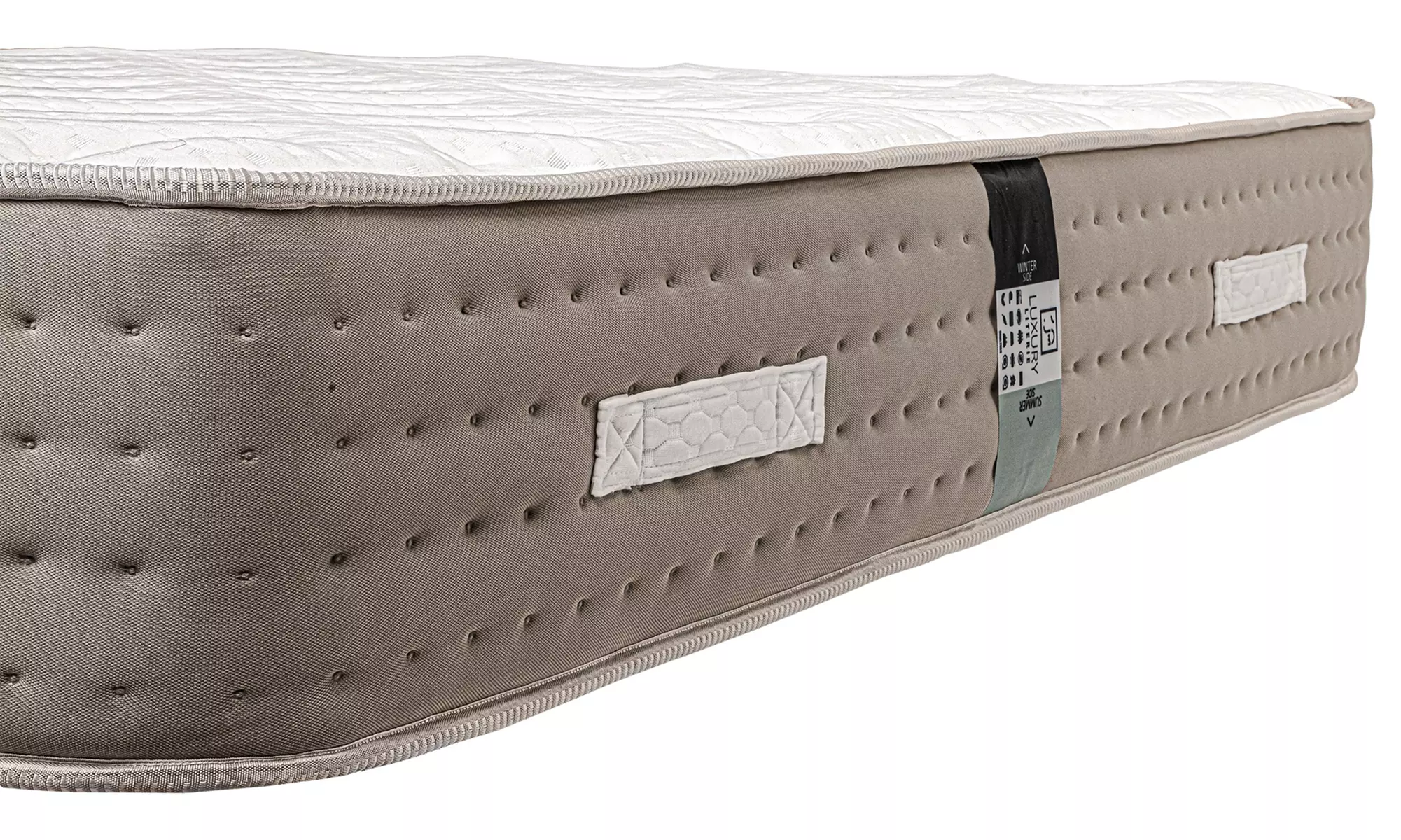 Matelas "Dreamlux", option sommier, oreiller, couette et tête de lit