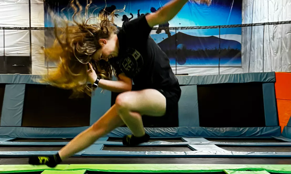 Jump and Play at Elevated Sportz Trampoline Center