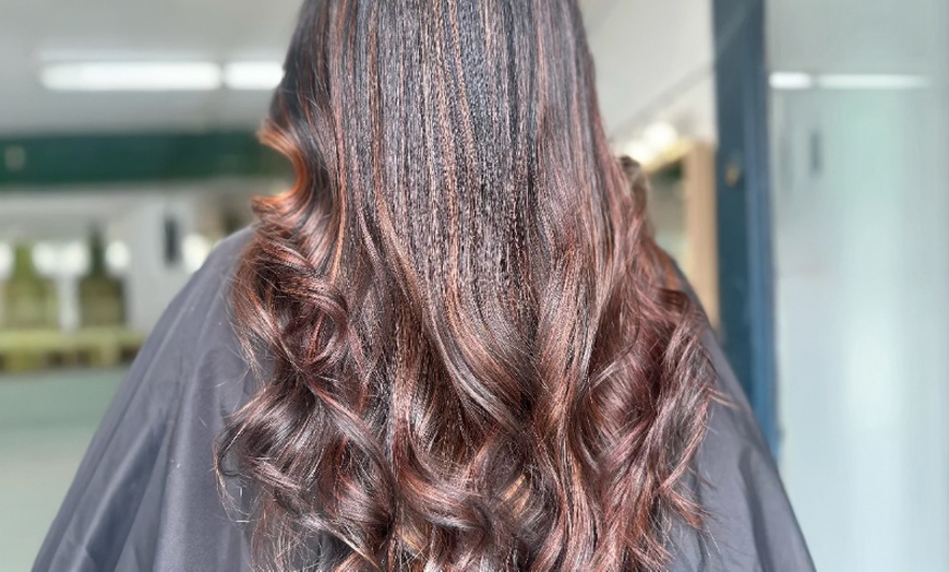 Image 5: Wash, Cut, Blow-dry & Olaplex Treatment or Colour Regrowth