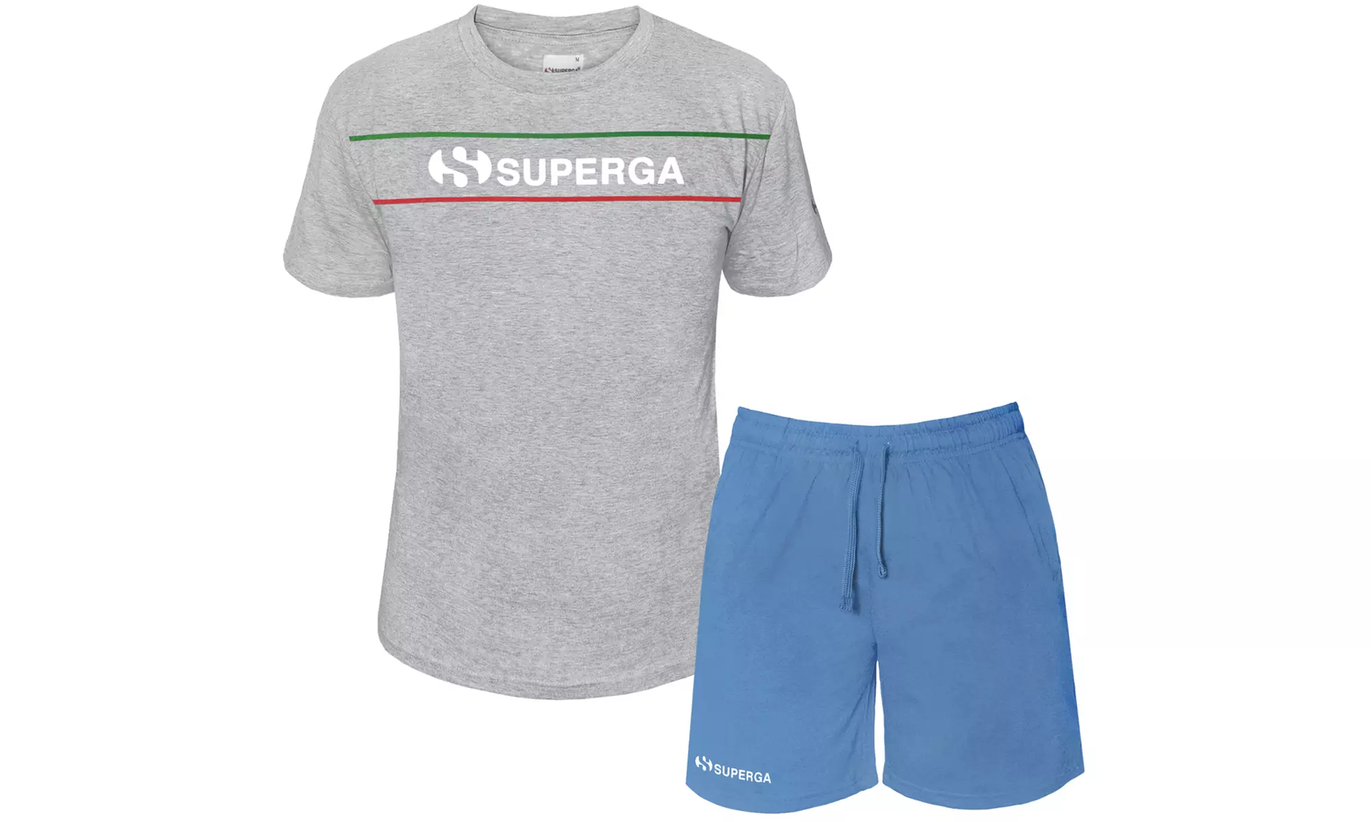 Completo uomo a maniche corte Superga