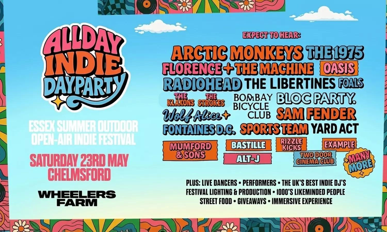 Allday Indie Indoor/Outdoor Festival on 9th May to 10th October, 2026