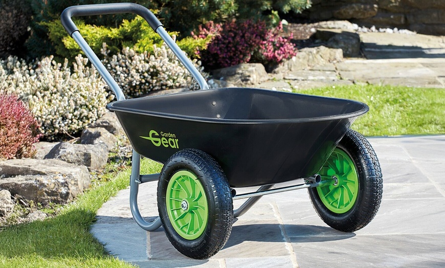 Image 9: Garden Gear Heavy-Duty and Folding Design Wheelbarrows 