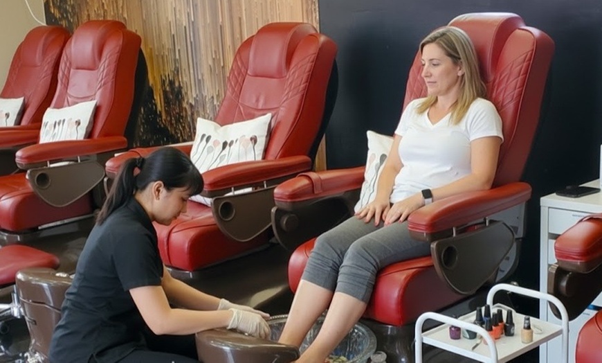 Image 2: Perfect Nails with One Gel Manicure, Gel Pedicure or Combo of Both