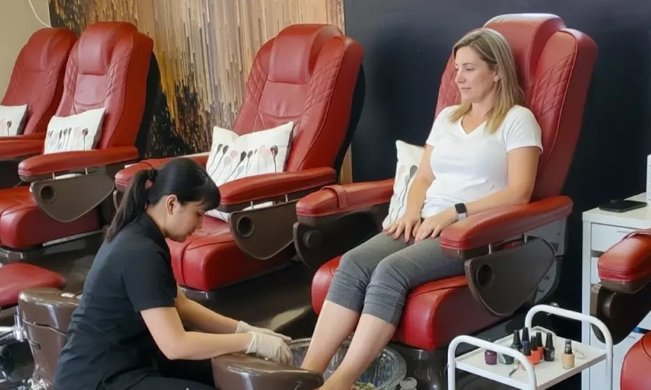 Perfect Nails with One Gel Manicure, Gel Pedicure or Combo of Both