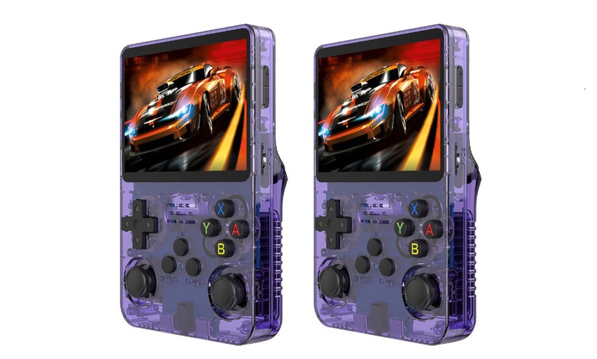 Image 9: 1x oder 2x Retro-Handheld-Videospielkonsole