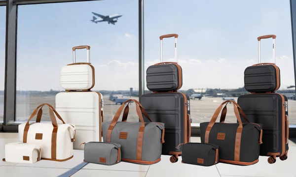 jusqu'à 35% Ensemble de valise et sac de voyage Groupon