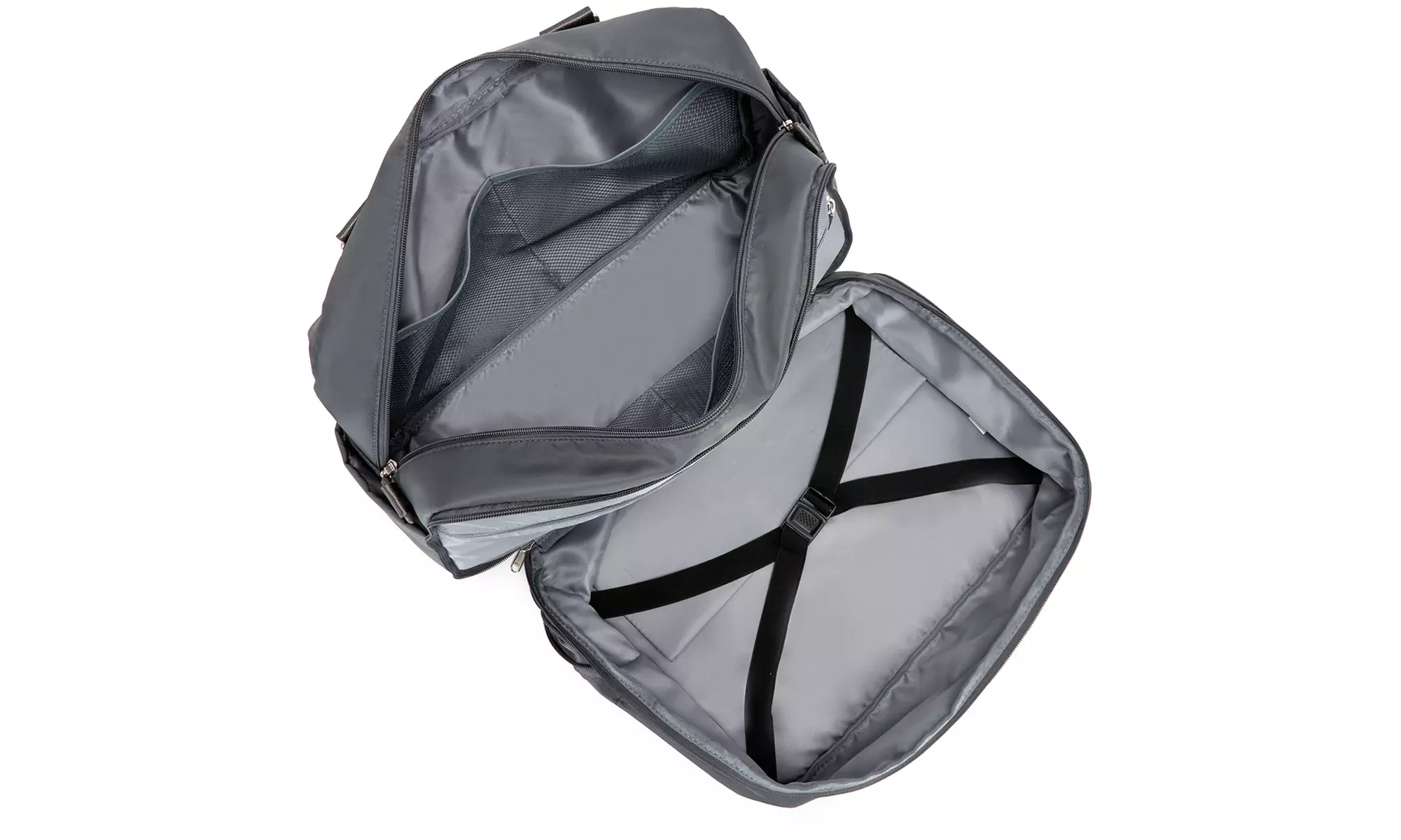 KONO 20L Expandable Travel Duffel Bag with Wet-Dry Compartment