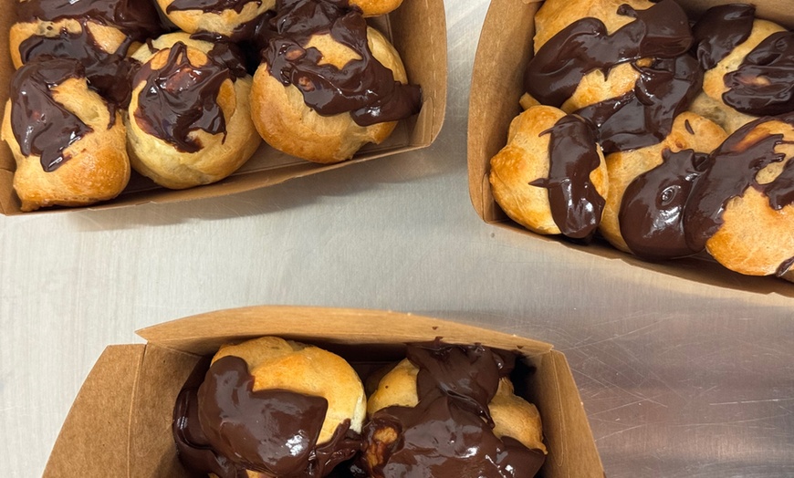 Image 13: French Macaron or Chocolate Profiteroles Baking Classes for 1 or 2