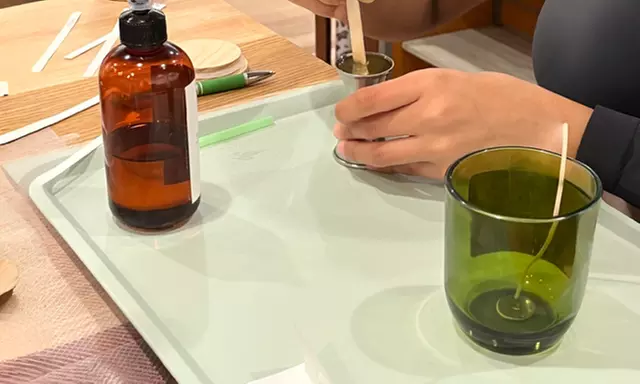 Custom Candle Making for One, Two or Four + Choice of Wine/Refreshment