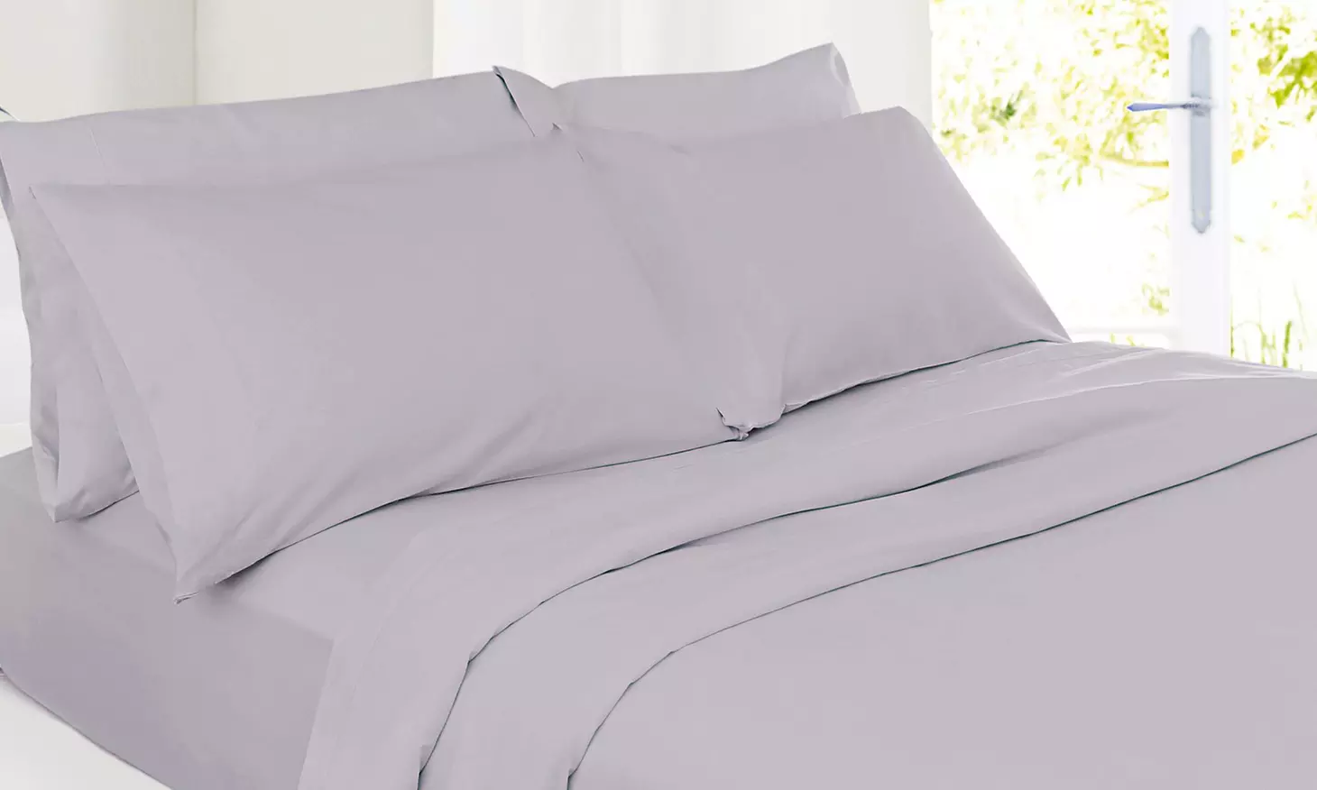 Nestl 7 Piece Split King Bed Sheet Set - Extra Deep Pocket Split King Sheet Set