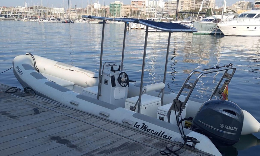 Image 6: Alquiler de embarcación para hasta 10 personas durante 4 u 8 horas