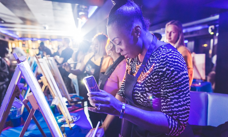 Image 32: Paint, Sip & Party: A Night of Art, Fun & Music