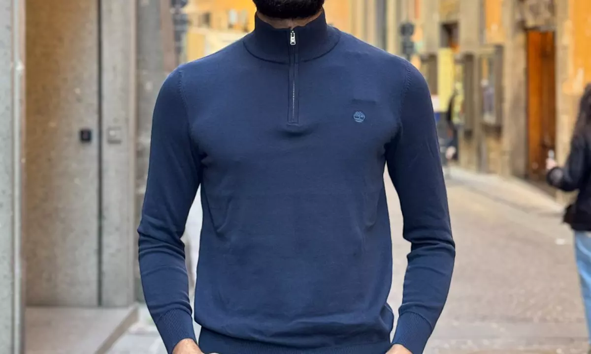 Maglione Timberland® uomo in lana Merinos
