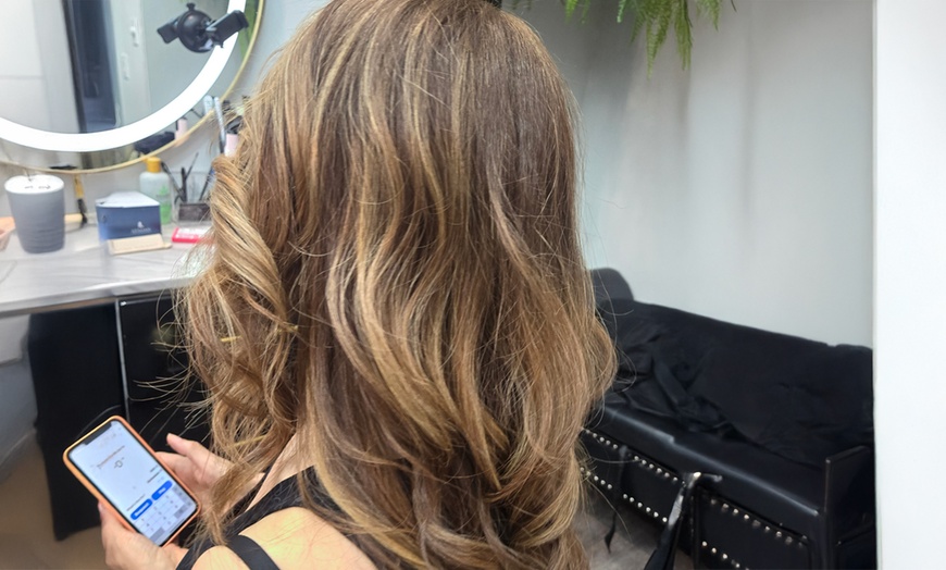 Image 10: Women's Shampoo, Blow-Dry & Style with Color or Highlight Options
