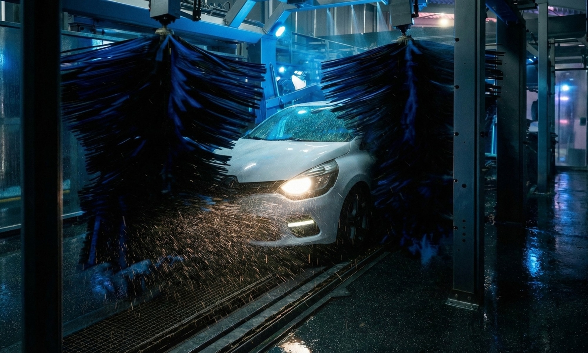 Monatliche Niagara-Autowäsche-Flat