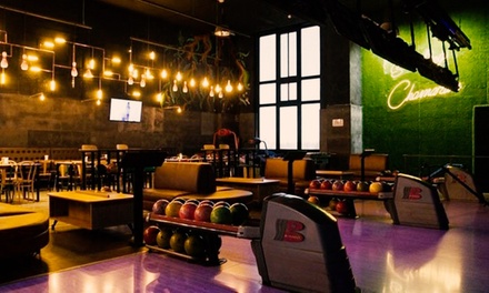 Para 1: 2 partidas de bolos para una persona con perrito y bebida (L-J) - Bowling Chamartín