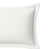 Image 4: Funda de almohada blanca lisa, Sampur