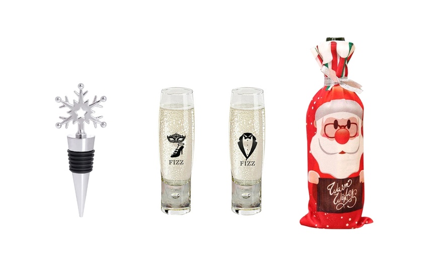 Image 4: 12-Days Christmas Wine and Jewellery Advent Calendar Gift Set