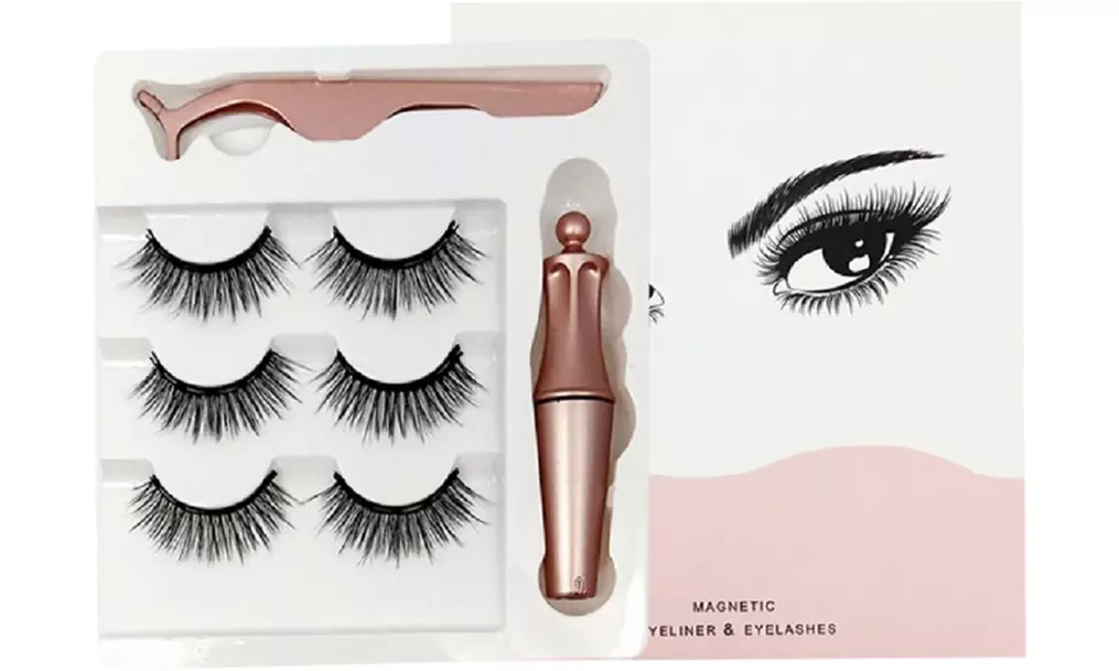 Magnetische Kunstwimpern und Eyeliner