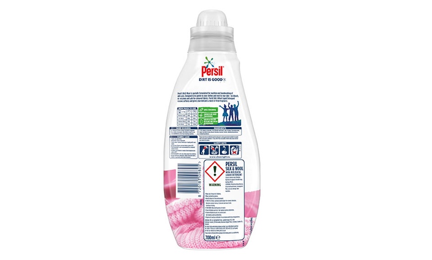 Image 5: Persil Silk and Wool Washing Liquid 700ml (Up to 14 Washes) Multipack