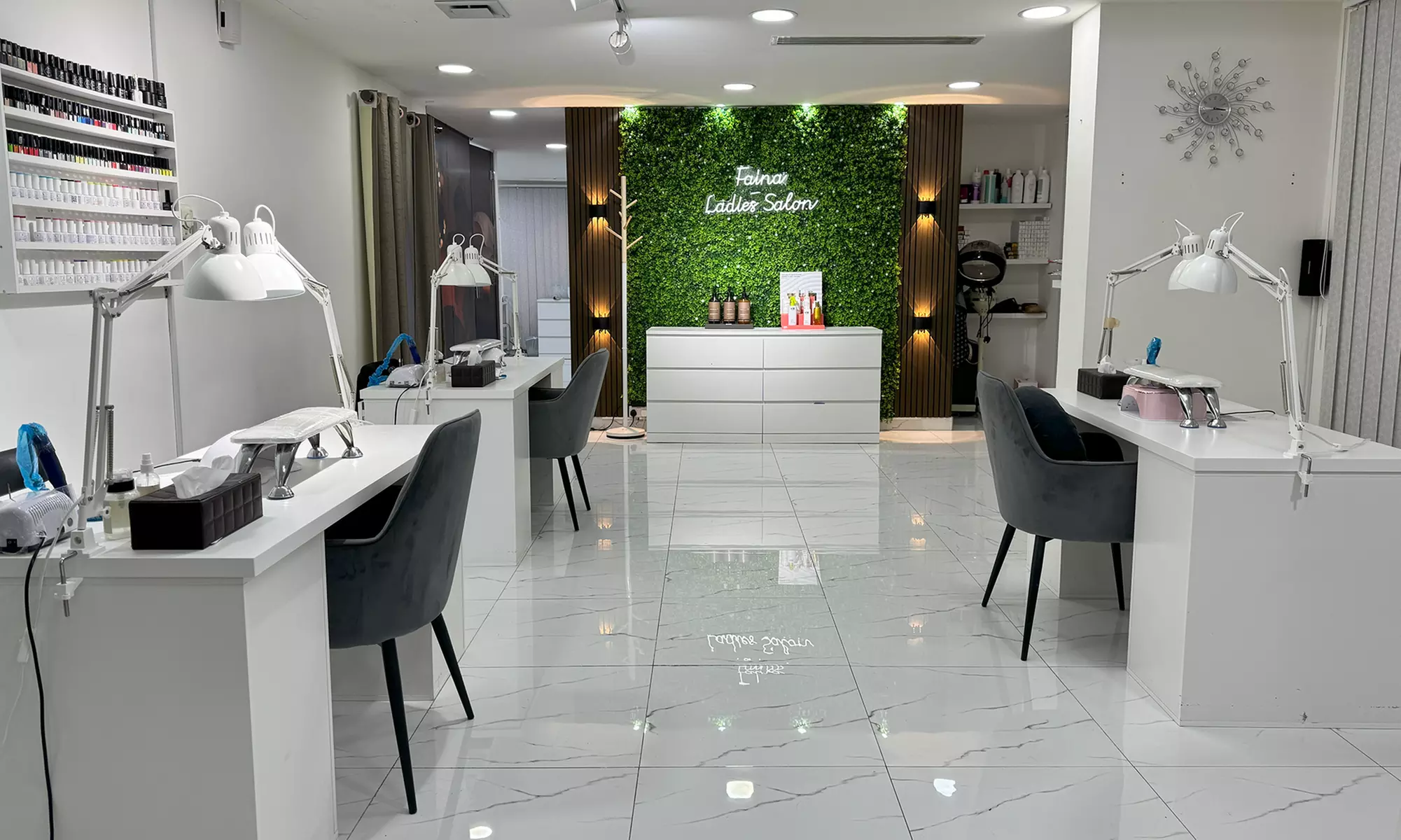 Choice of Hair Styling Service with Blow Dry or Root Color at Faina Ladies Salon (Up to 47% Off) - Primary Image