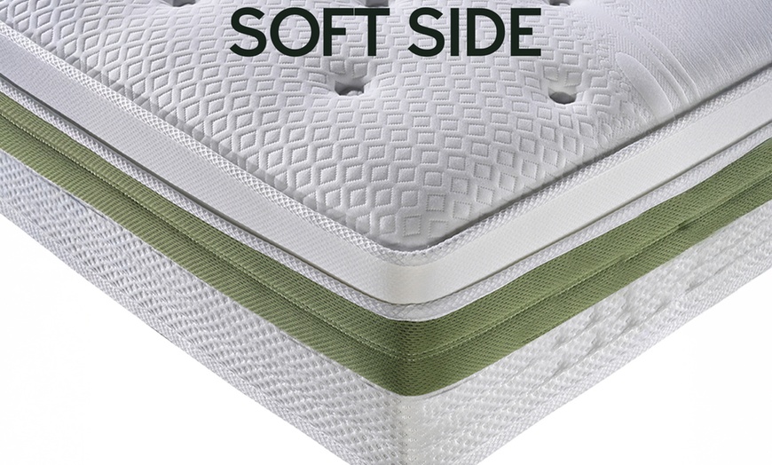 Image 8: Matelas Biconfort 2 zones de confort (souple et ferme), Sampur