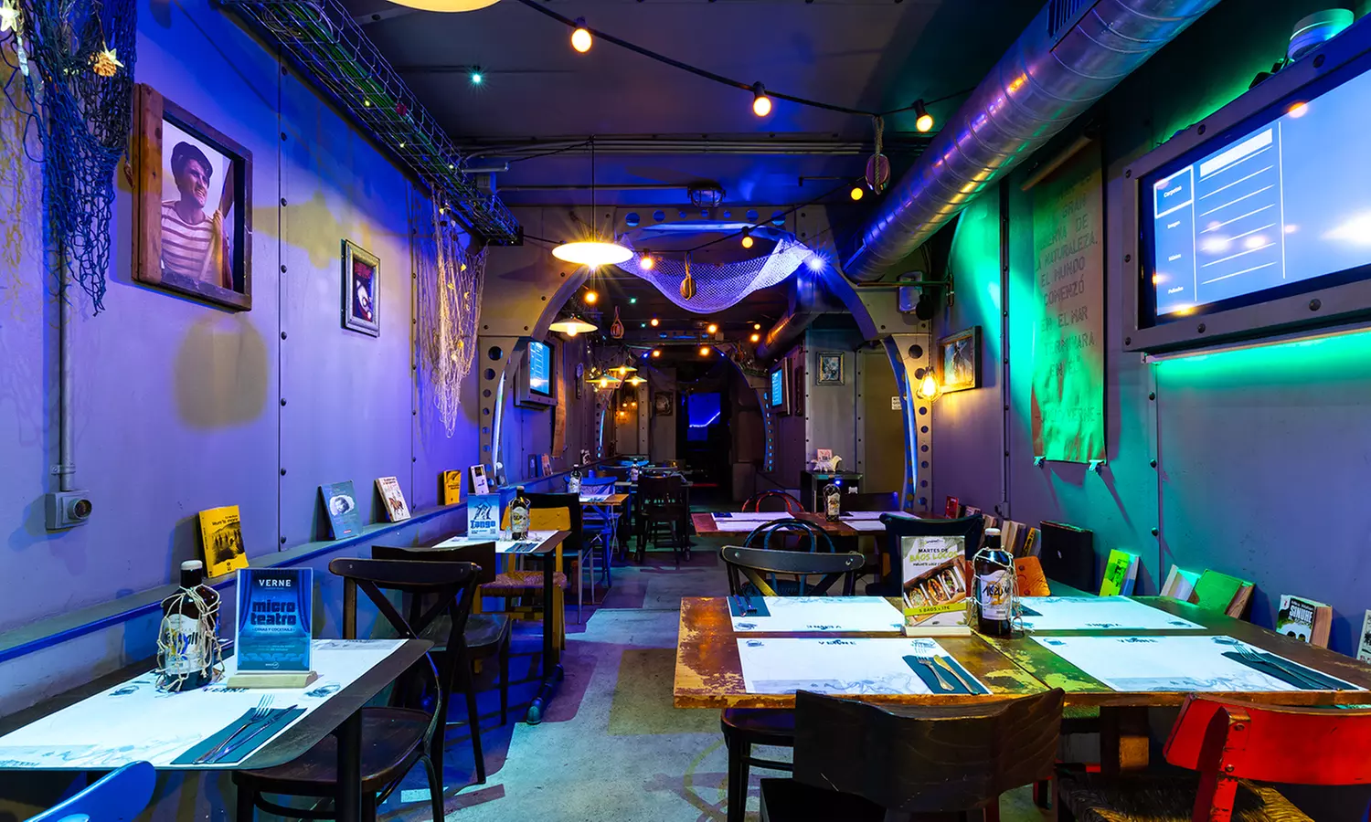 ¡Plan perfecto en Barcelona! Menú "Rock and Roll" para 2 personas con cocktail, ahorra un 58% - Primary Image