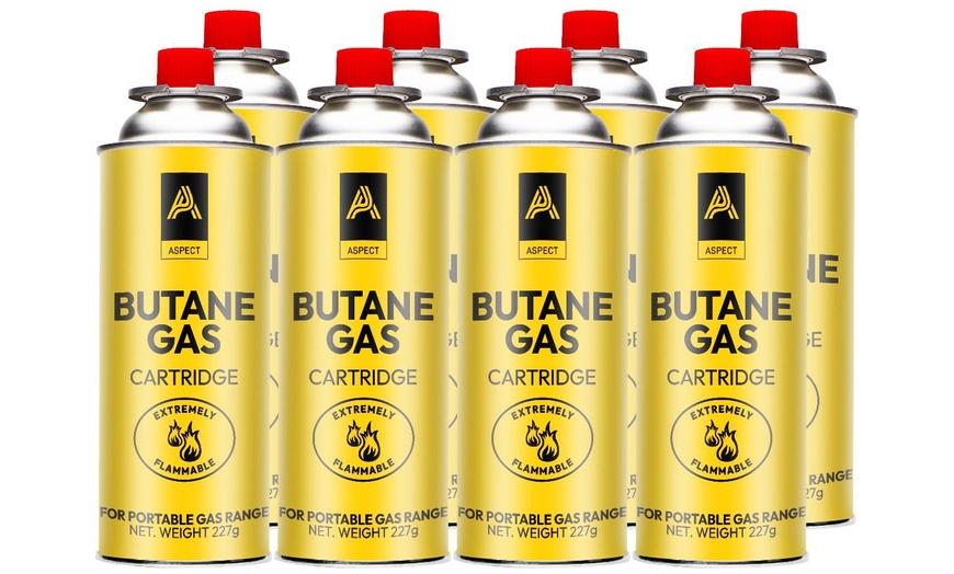 Image 3: 4, 8, 12 or 28 Pack Butane Gas Cartridges - Camping, Cooking, Heating