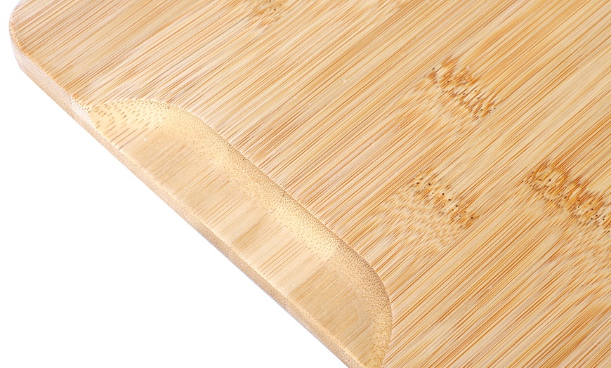 Image 3: Set of Three Bamboo Chopping Boards