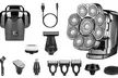 iMounTEK 6-in-1 9D Head Shaver for Men Cordless Wet Dry Razor with LED Display - Image 6