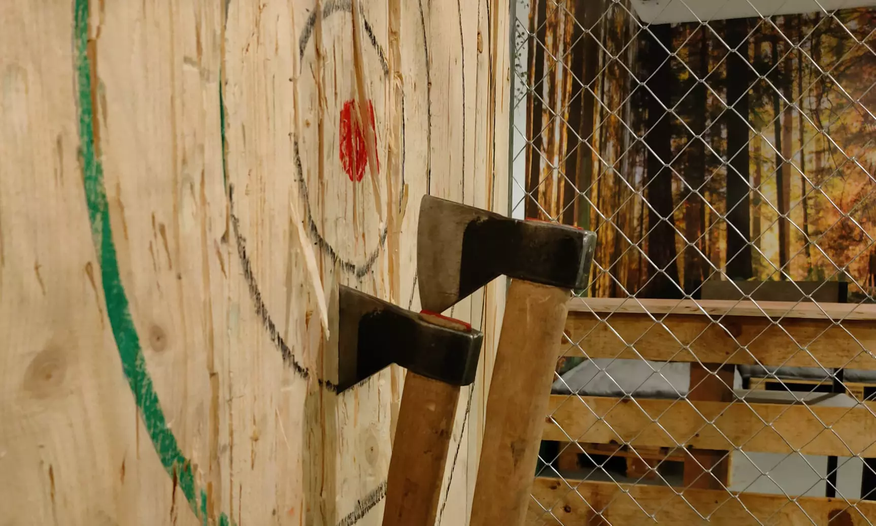 Lanzamiento de hachas para hasta 4 personas durante 1 hora