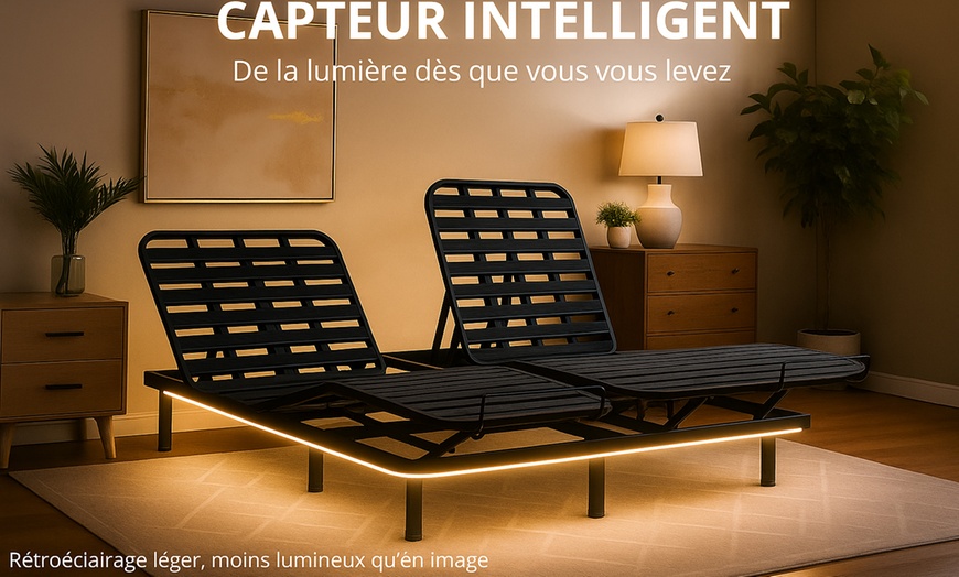Image 4: Sommier électrique de relaxation Orthoflex à plots