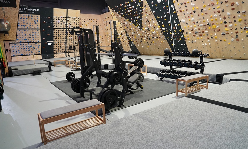 Image 6: Experiencia de escalada: entrada individual o para adultos y niños