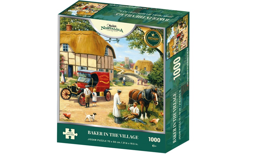 Image 21: Nostalgia 1000 Piece Jigsaw Puzzles
