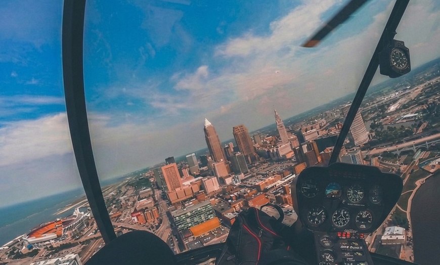 Image 8: Helicopter Tours Over Cleveland and Lake Erie