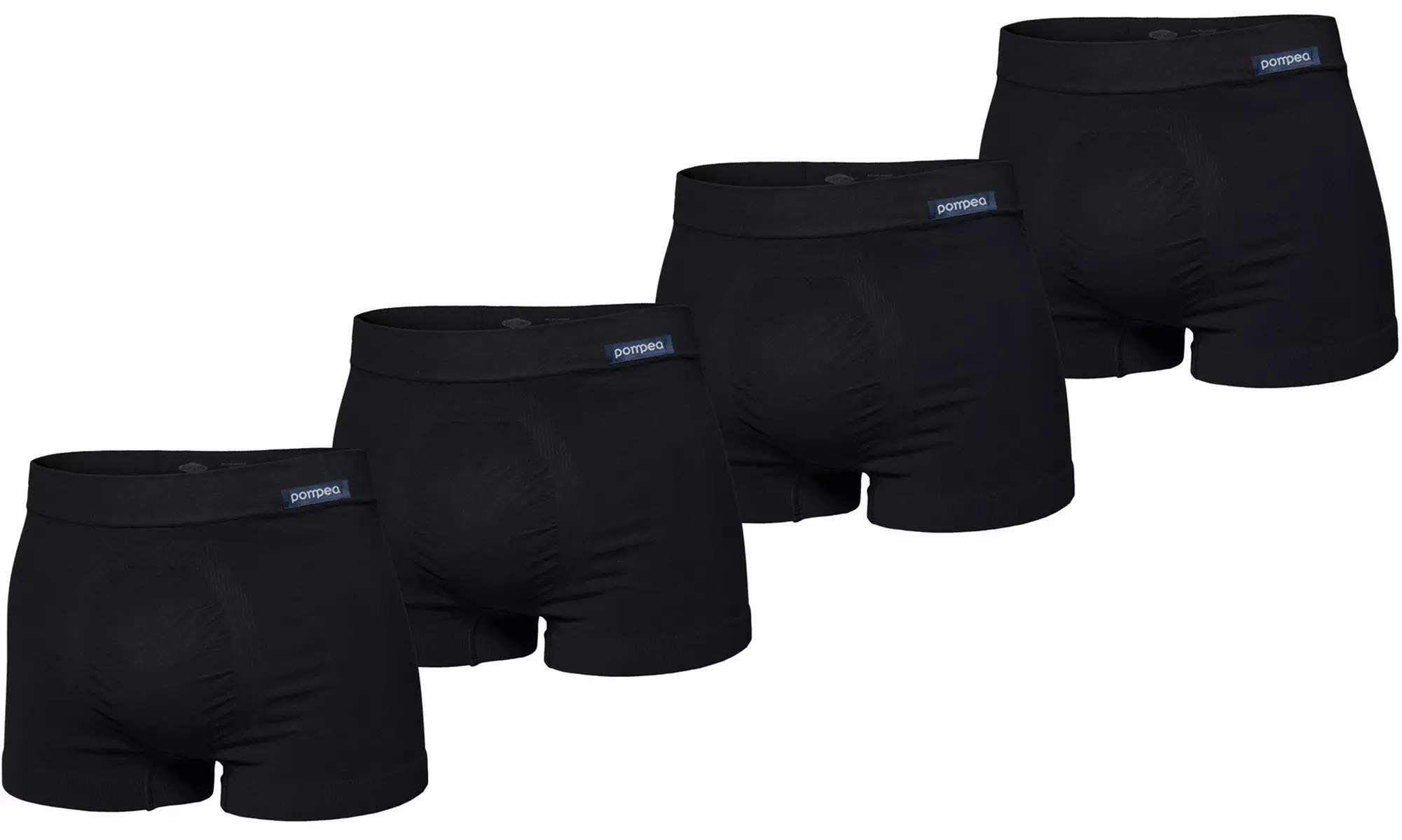 Set di 4 boxer o 4 slip in microfibra Pompea da uomo