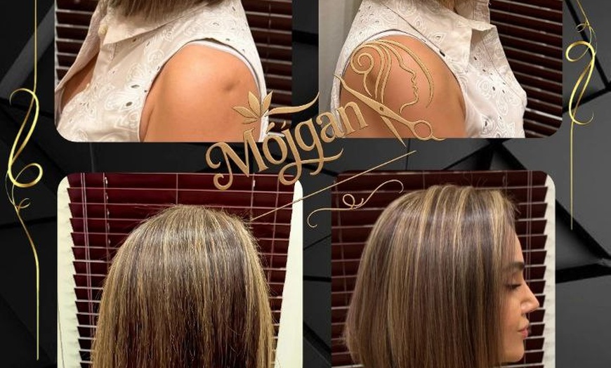 Image 6: 1 or 2 Single Process or Haircuts with Shampoo, Condition & Blow-Dry 