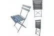 Folding Metal Bistro Garden Furniture Set - Image 3