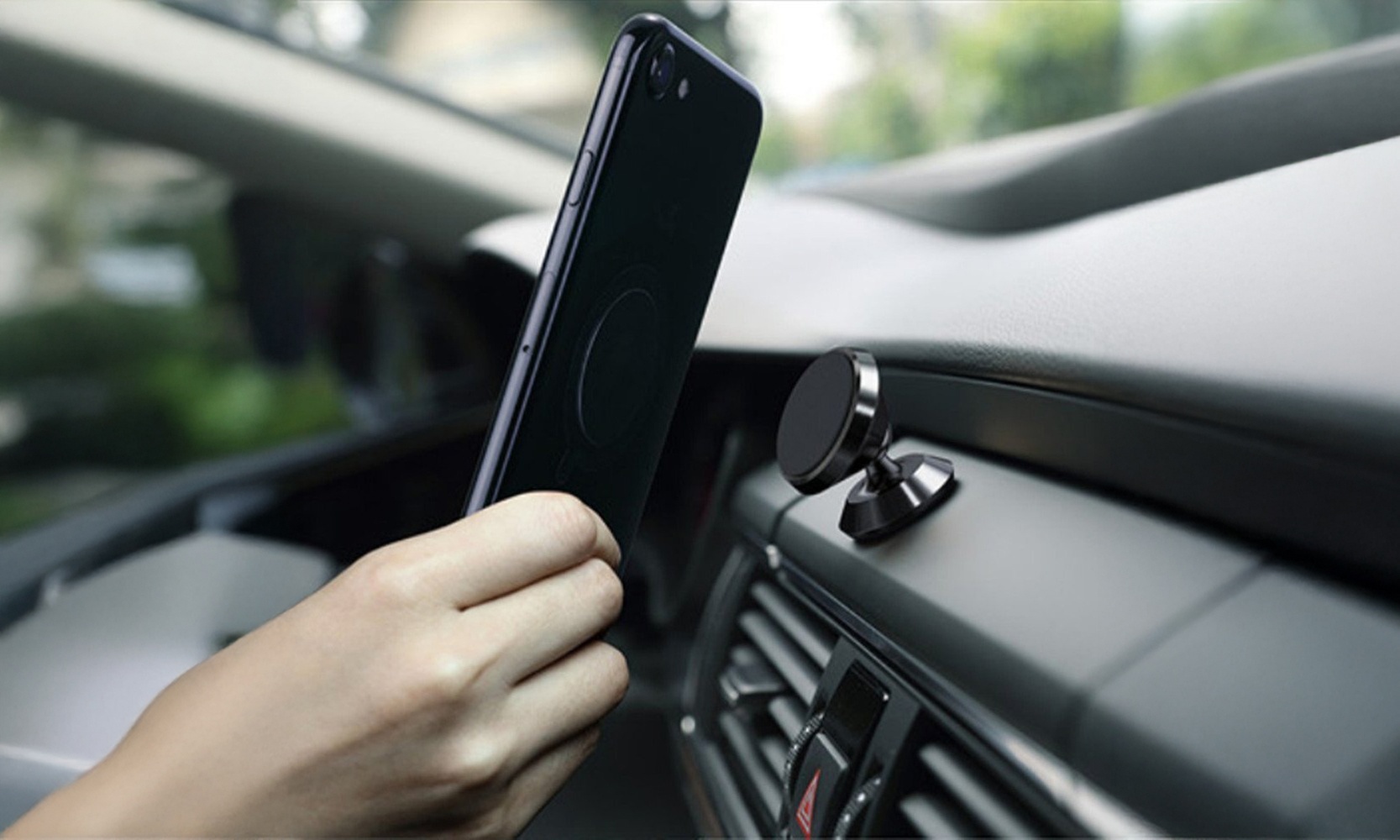 360 Degree Magnetic Car Dash Mount Ball Dock Holder For Cell Phone