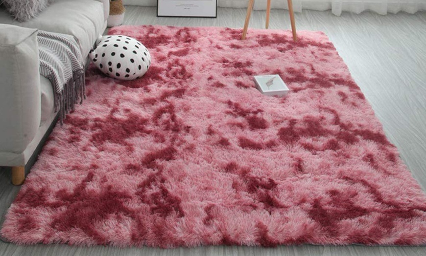 Image 5: Fluffy Soft Rug